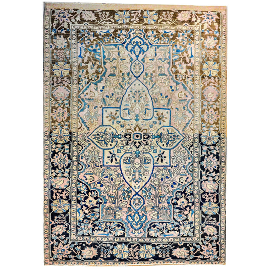 Amazing Early 20th Century Sarouk Farahan Rug For Sale