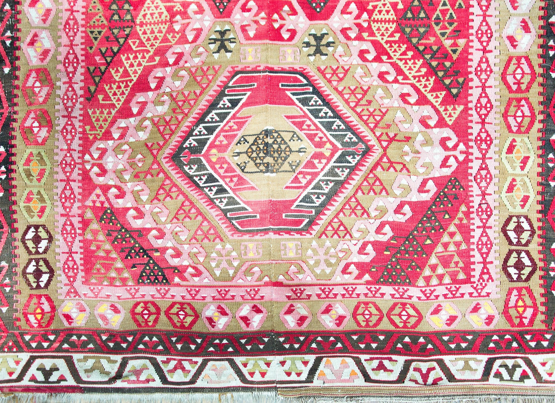 Early 20th Century Anatolian Turkish Rug For Sale
