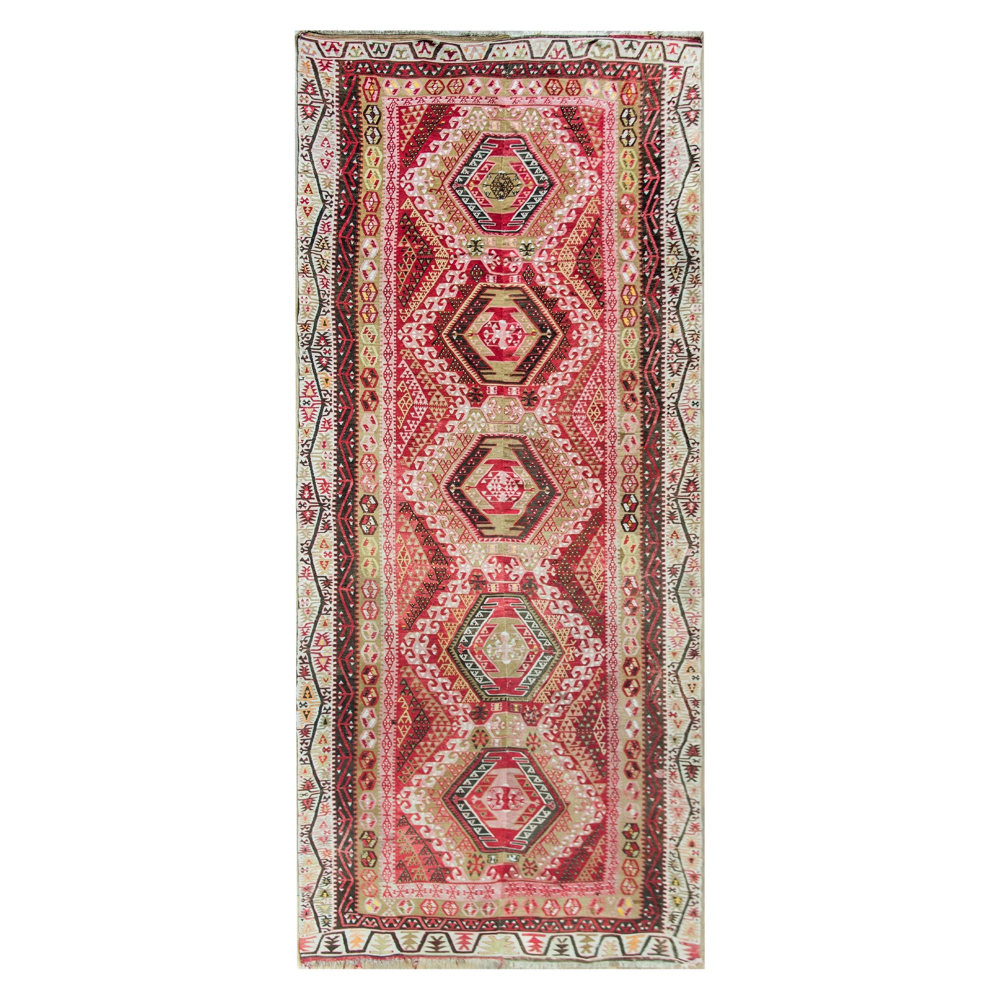 Early 20th Century Anatolian Turkish Rug For Sale