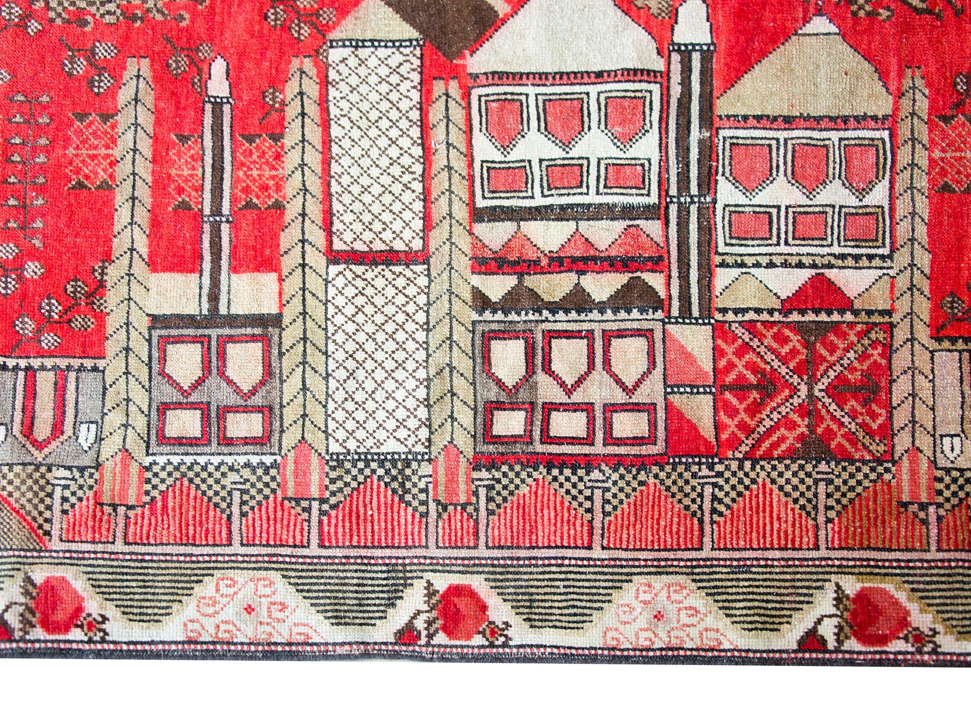 Early 20th Century Central Asian Khotan Rug For Sale