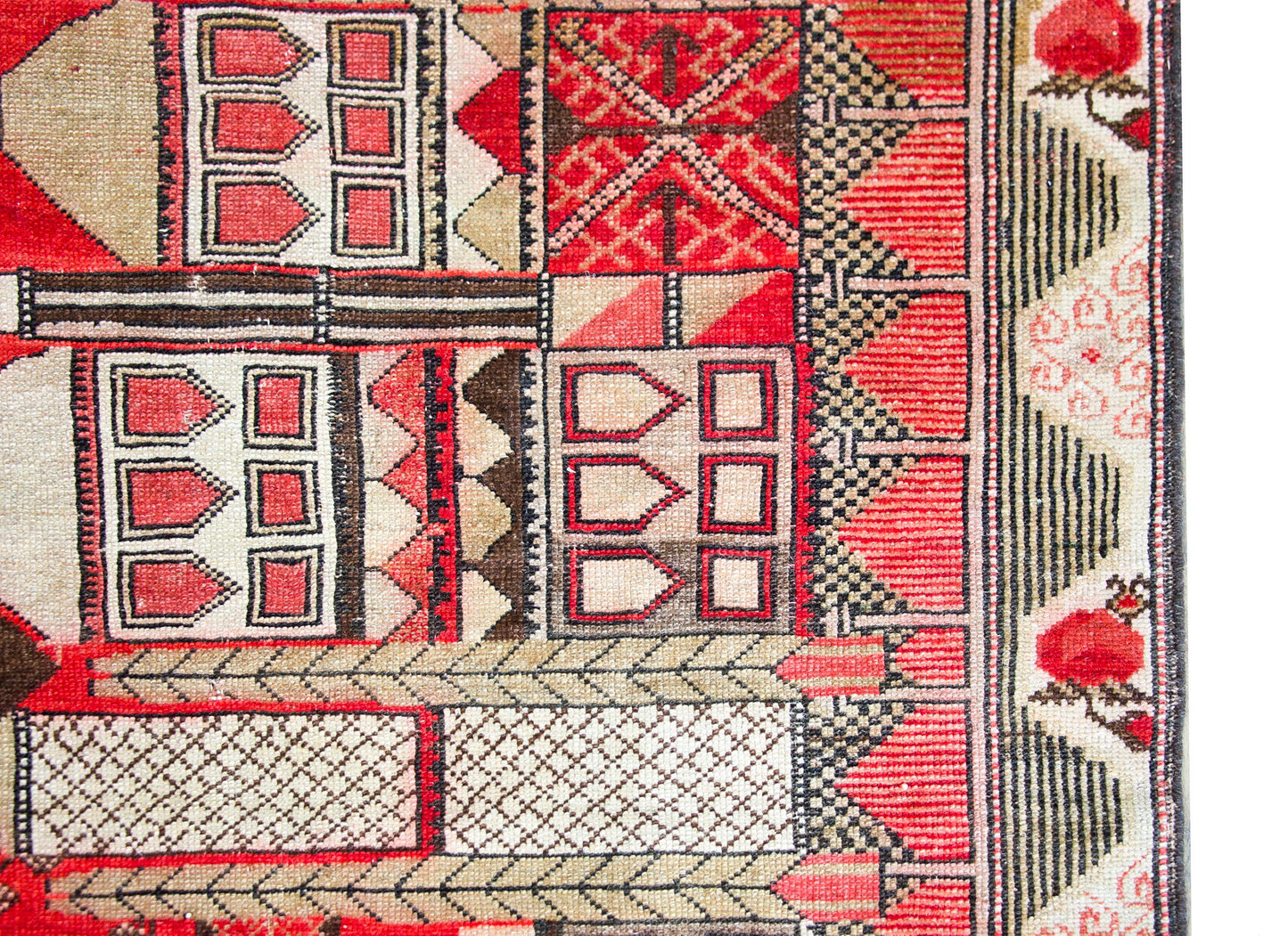 Early 20th Century Central Asian Khotan Rug For Sale