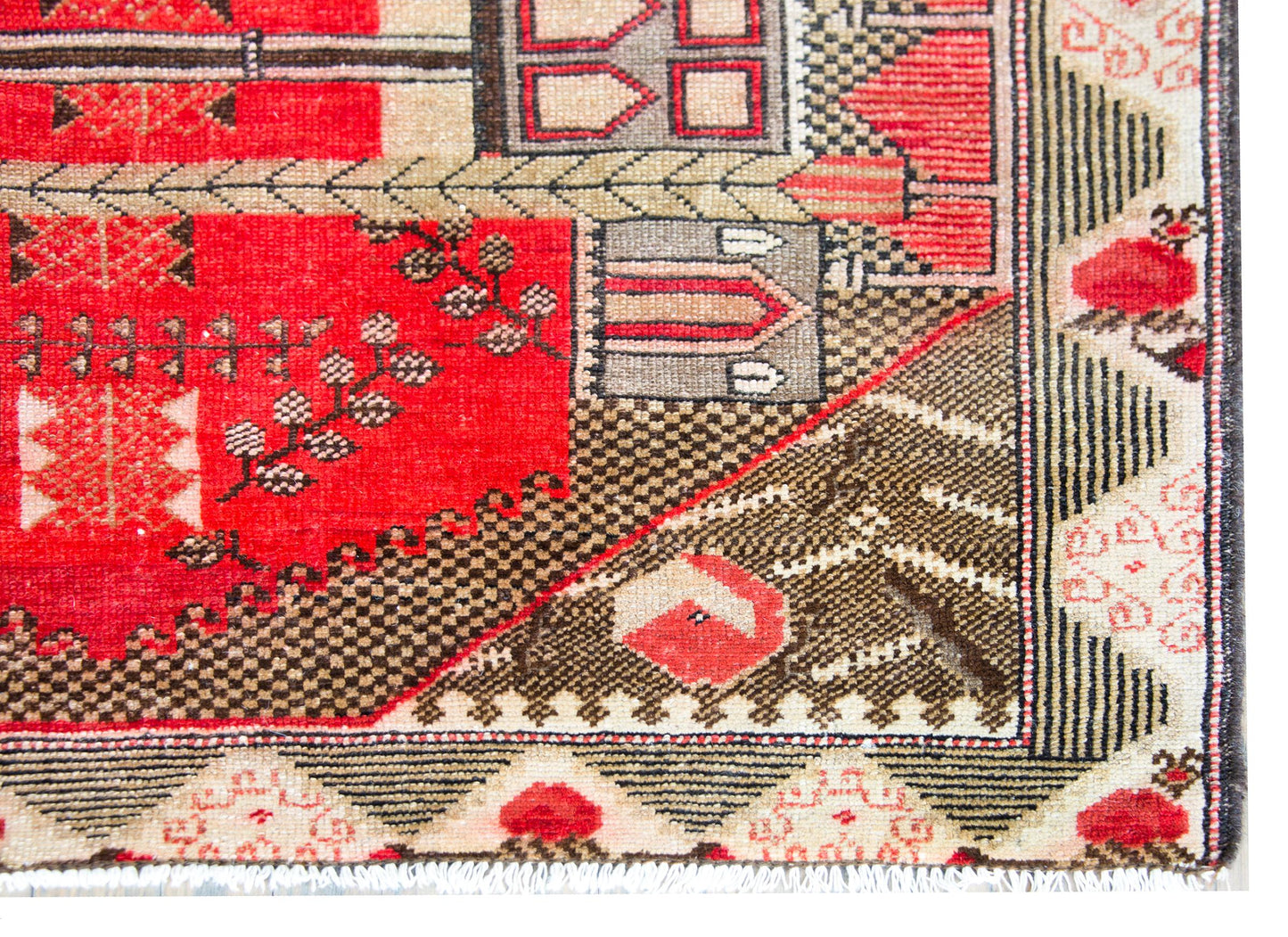 Early 20th Century Central Asian Khotan Rug For Sale