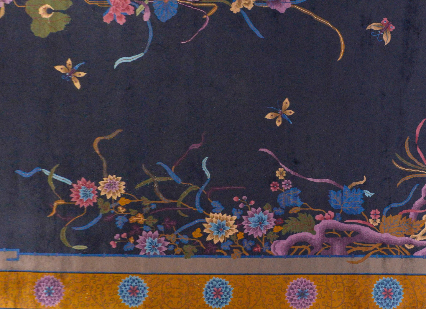 Gorgeous Chinese Art Deco Rug For Sale