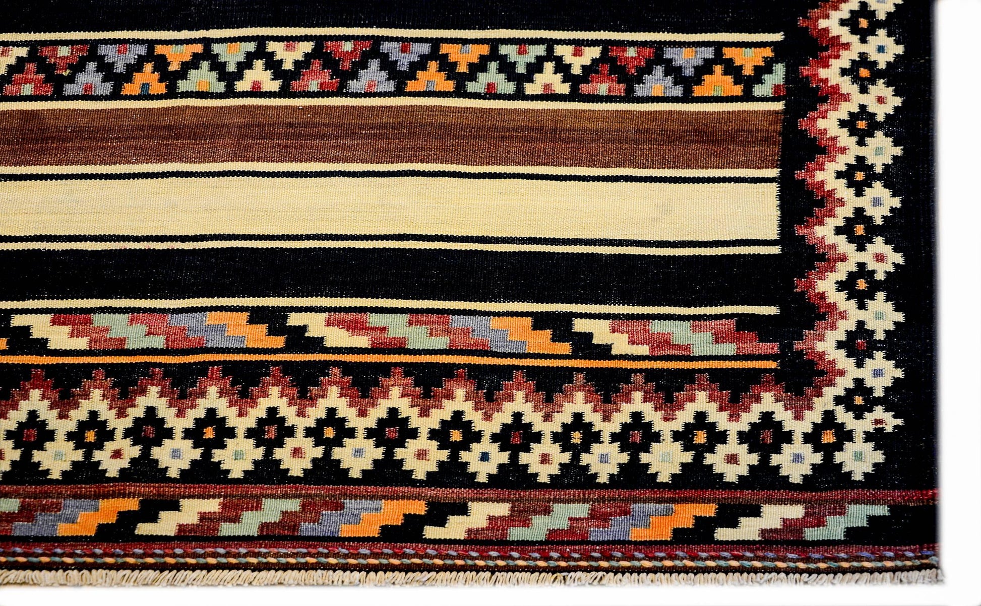 Fantastic Mid-20th Century Shahseven Kilim  For Sale