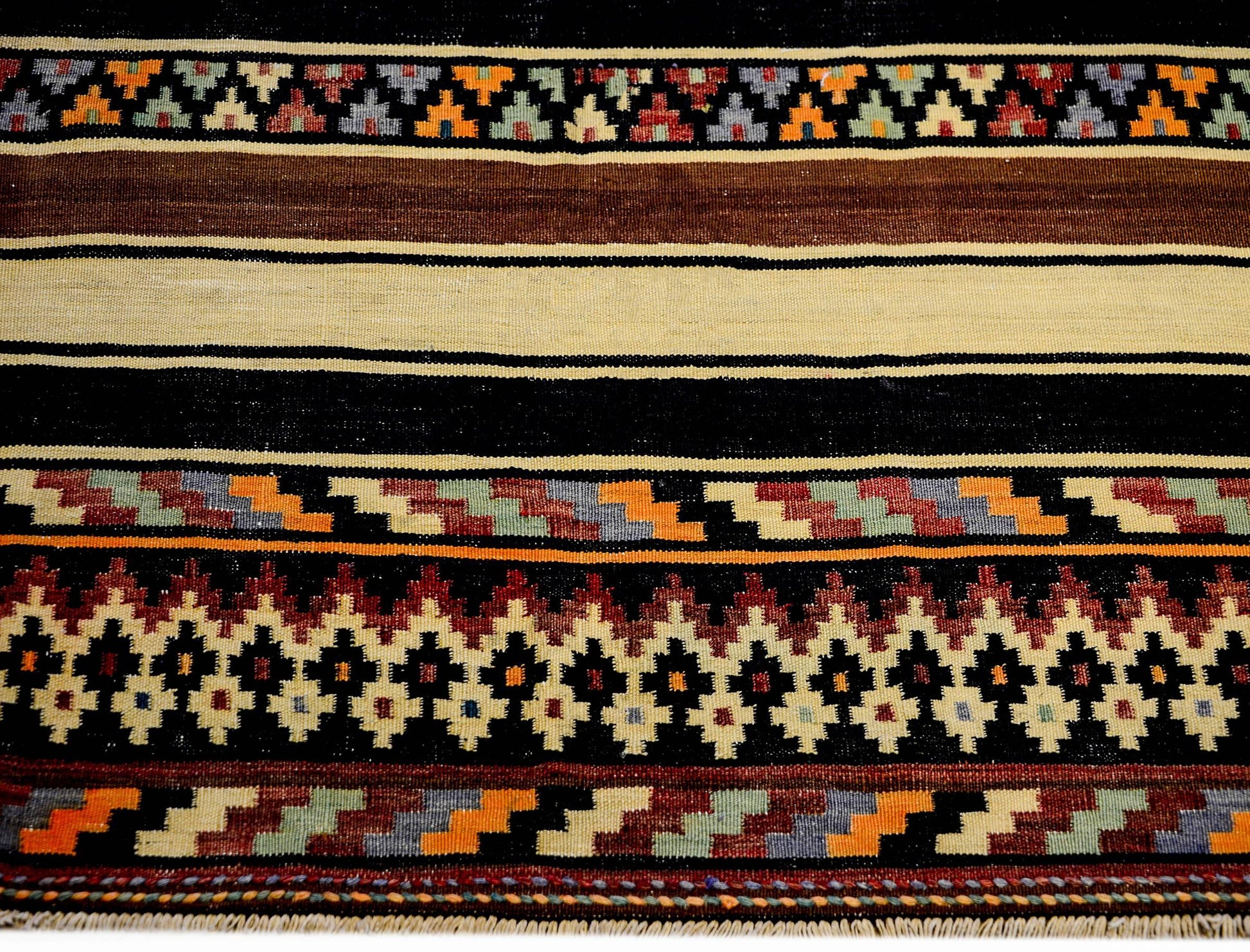 Fantastic Mid-20th Century Shahseven Kilim  For Sale