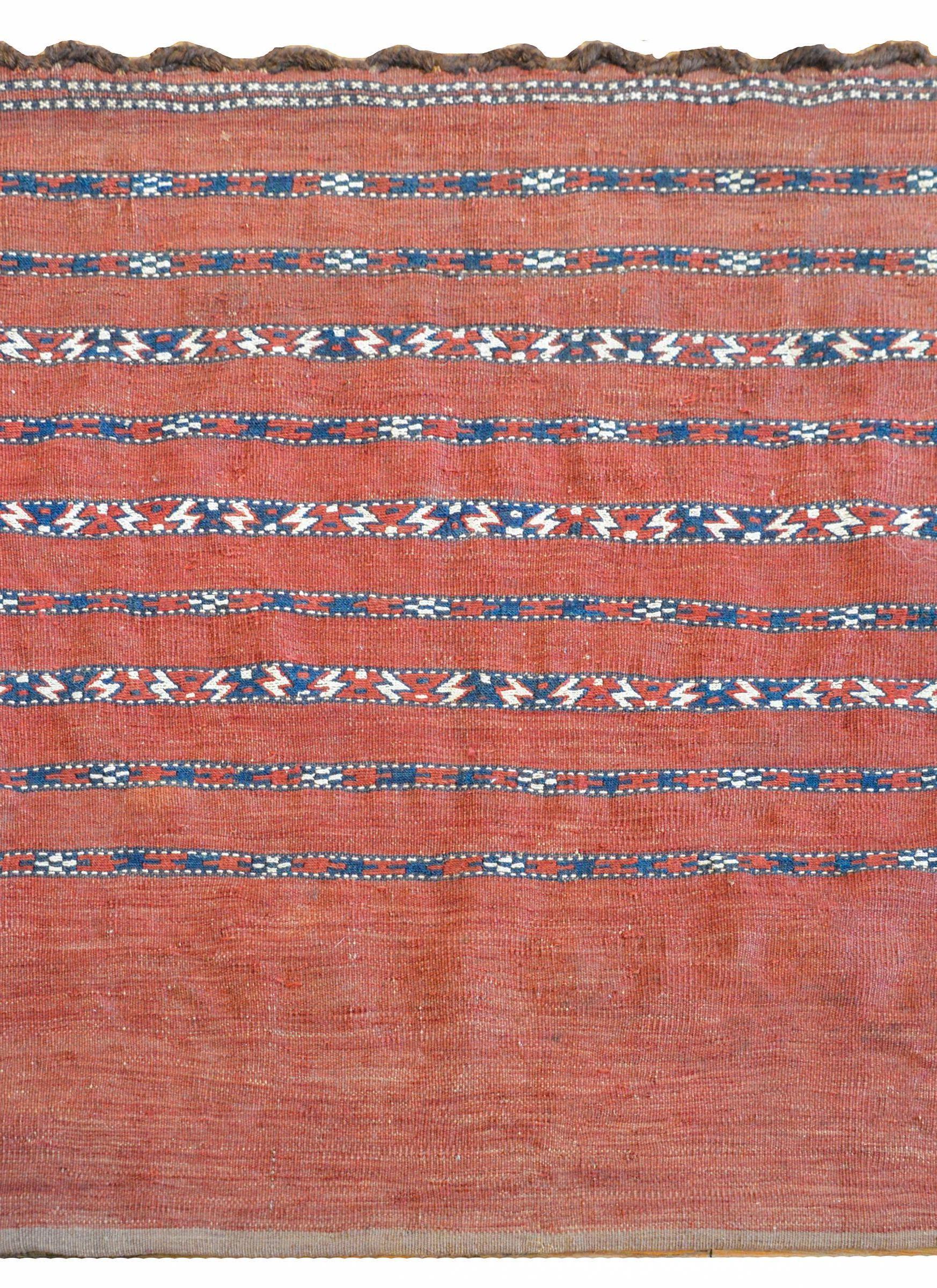 Wonderful Early 20th Century Baluch Bagface Rug For Sale