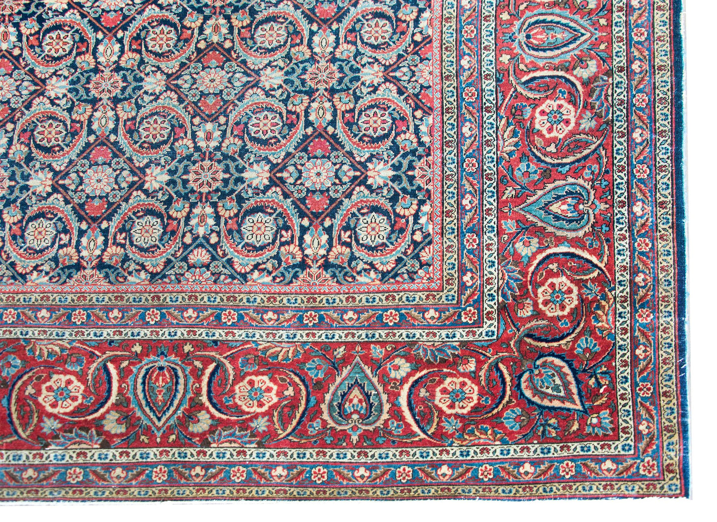 Early 20th Century Persian Kashan Rug For Sale