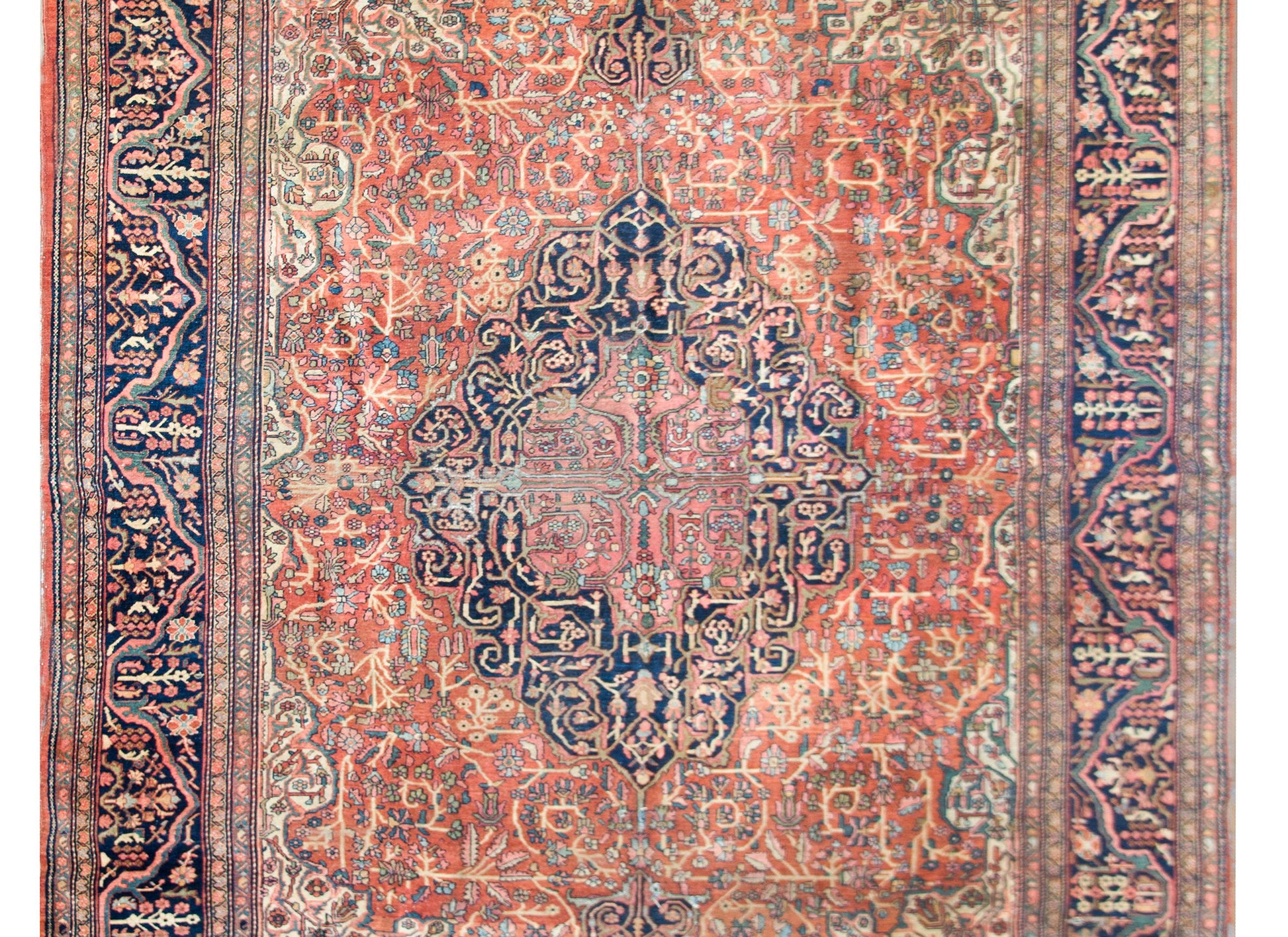 Incredible Early 20th Century Persian Sarouk Rug For Sale