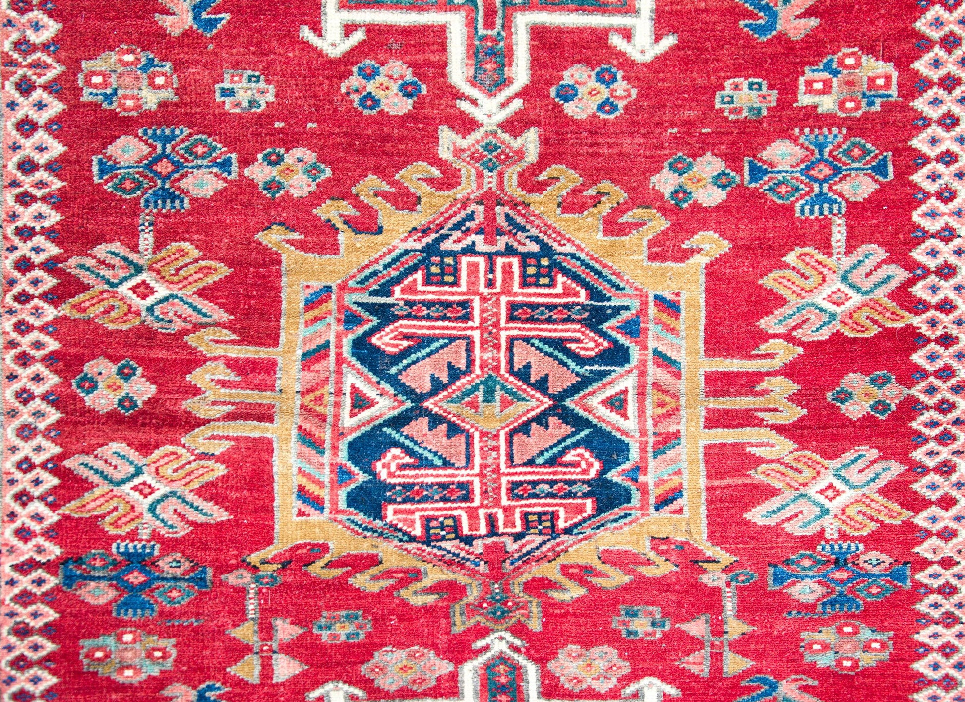 Early 20th Century Persian Karaja Rug For Sale