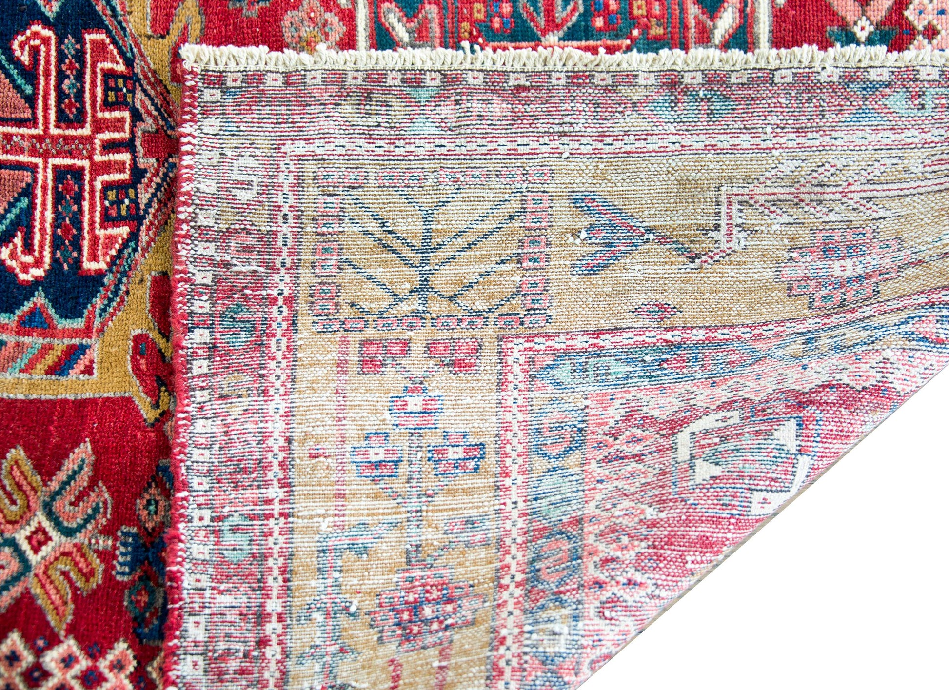 Early 20th Century Persian Karaja Rug For Sale