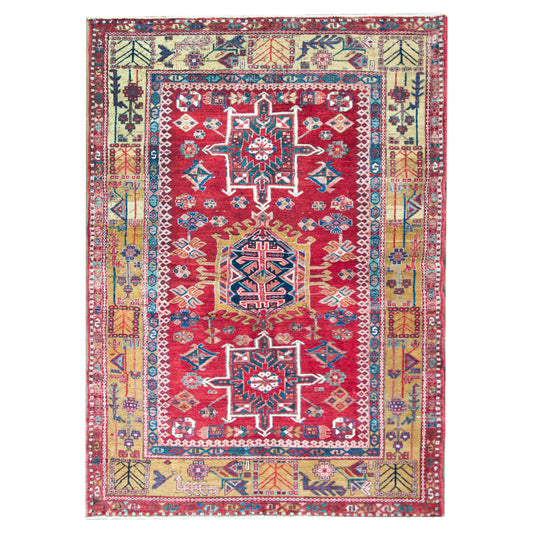 Early 20th Century Persian Karaja Rug For Sale