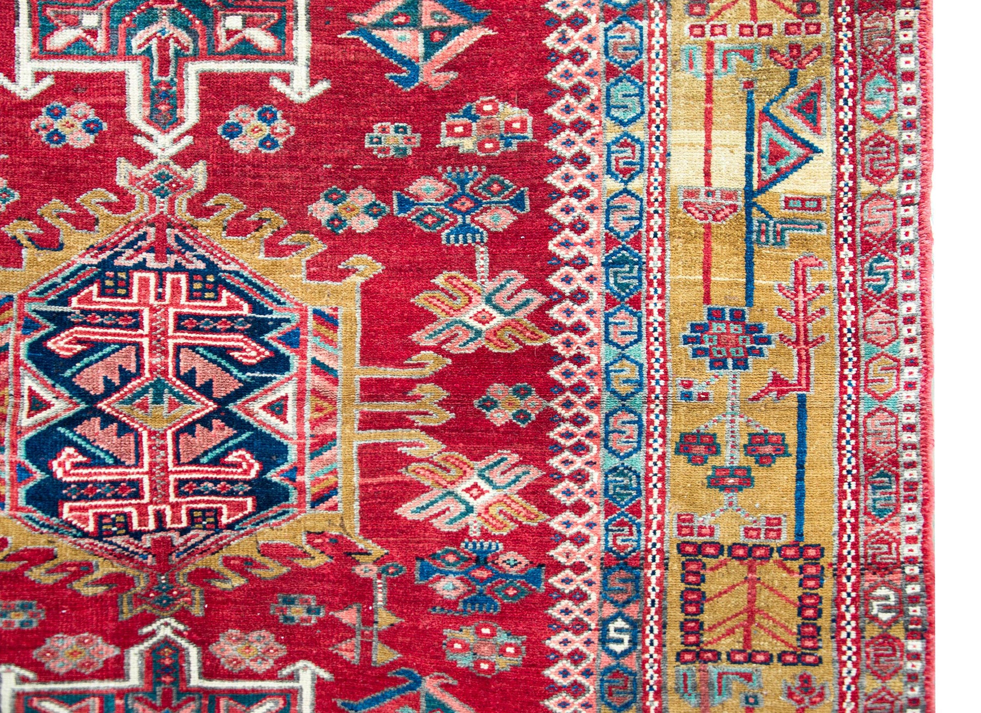 Early 20th Century Persian Karaja Rug For Sale