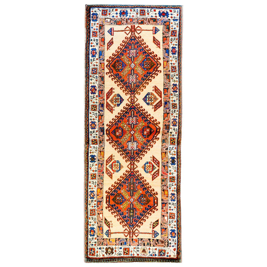 Rare and Unusual Serab Runner, Circa 1900 For Sale