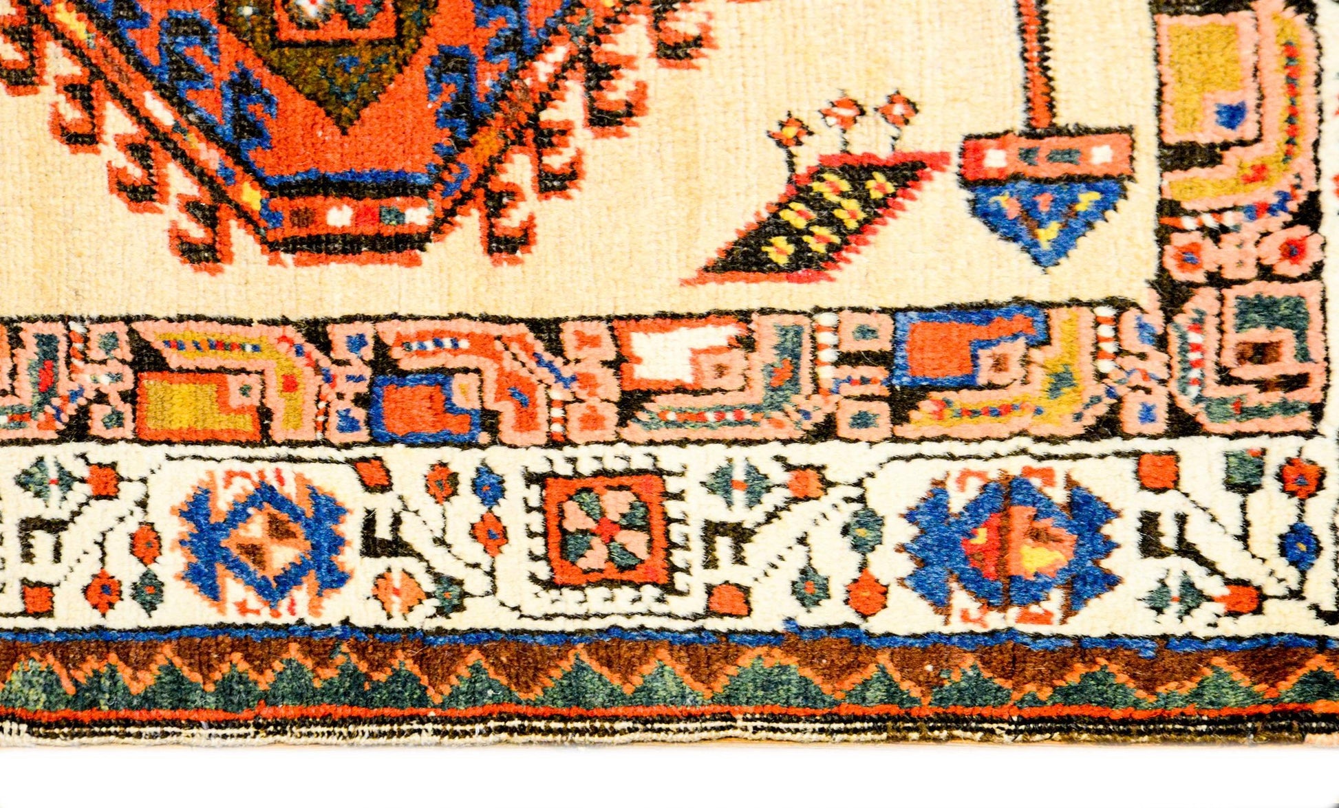 Rare and Unusual Serab Runner, Circa 1900 For Sale