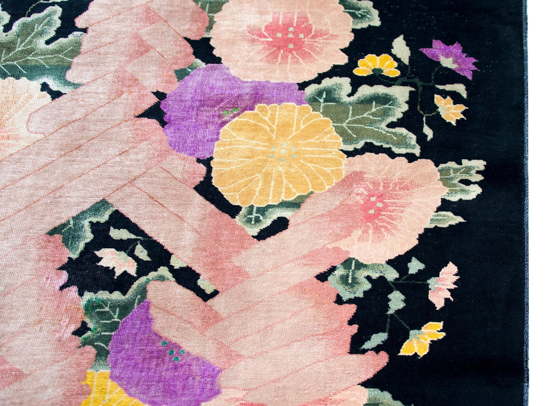 Early 20th Century Chinese Art Deco Rug For Sale