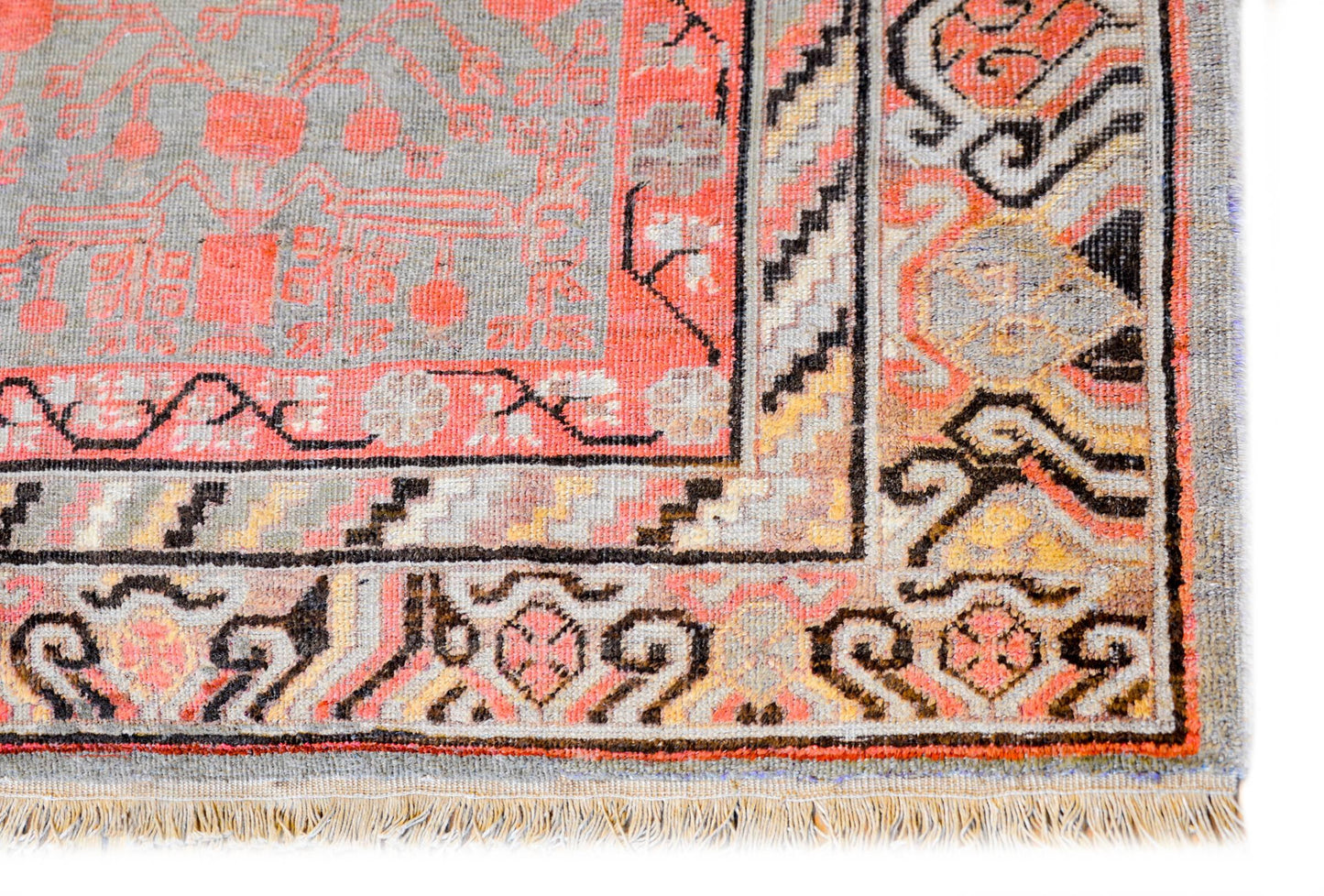 Wonderful Early 20th Century Central Asian Khotan Rug For Sale