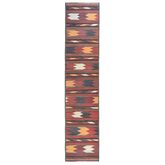 Vintage Baluch Kilim Runner For Sale