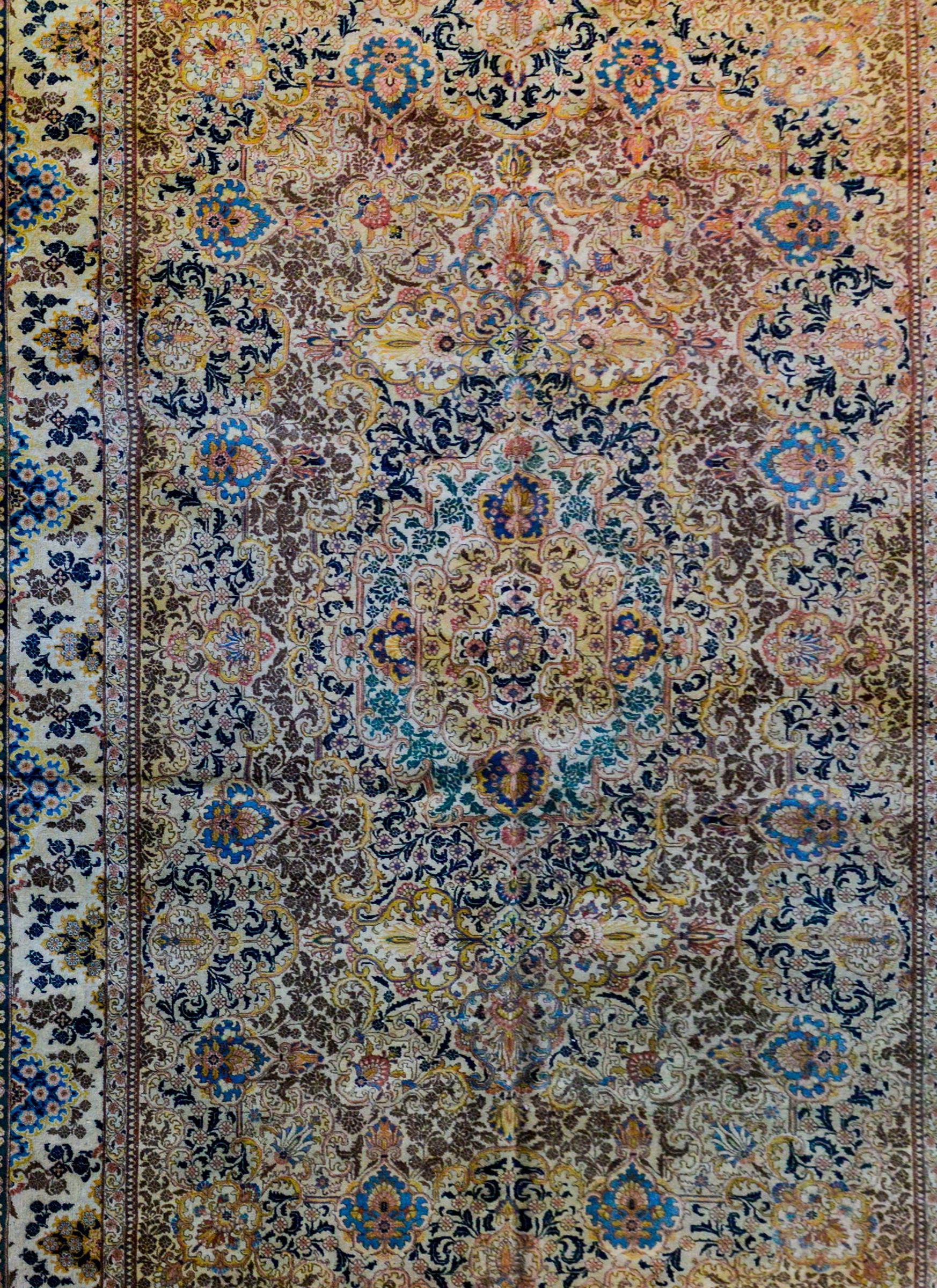 Mesmerizing Early 20th Century Tabriz Rug For Sale