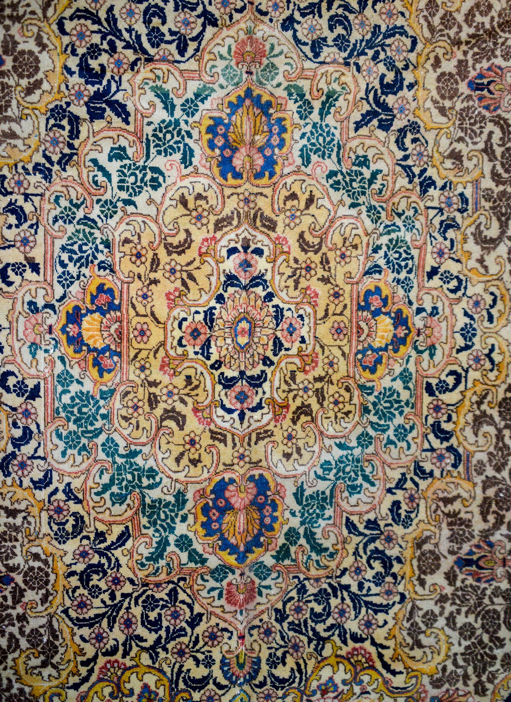 Mesmerizing Early 20th Century Tabriz Rug For Sale