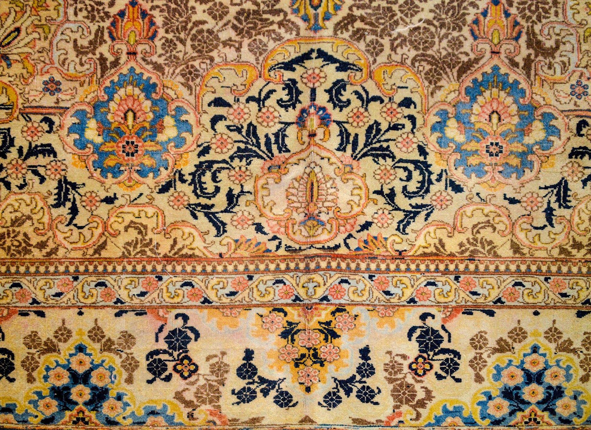 Mesmerizing Early 20th Century Tabriz Rug For Sale