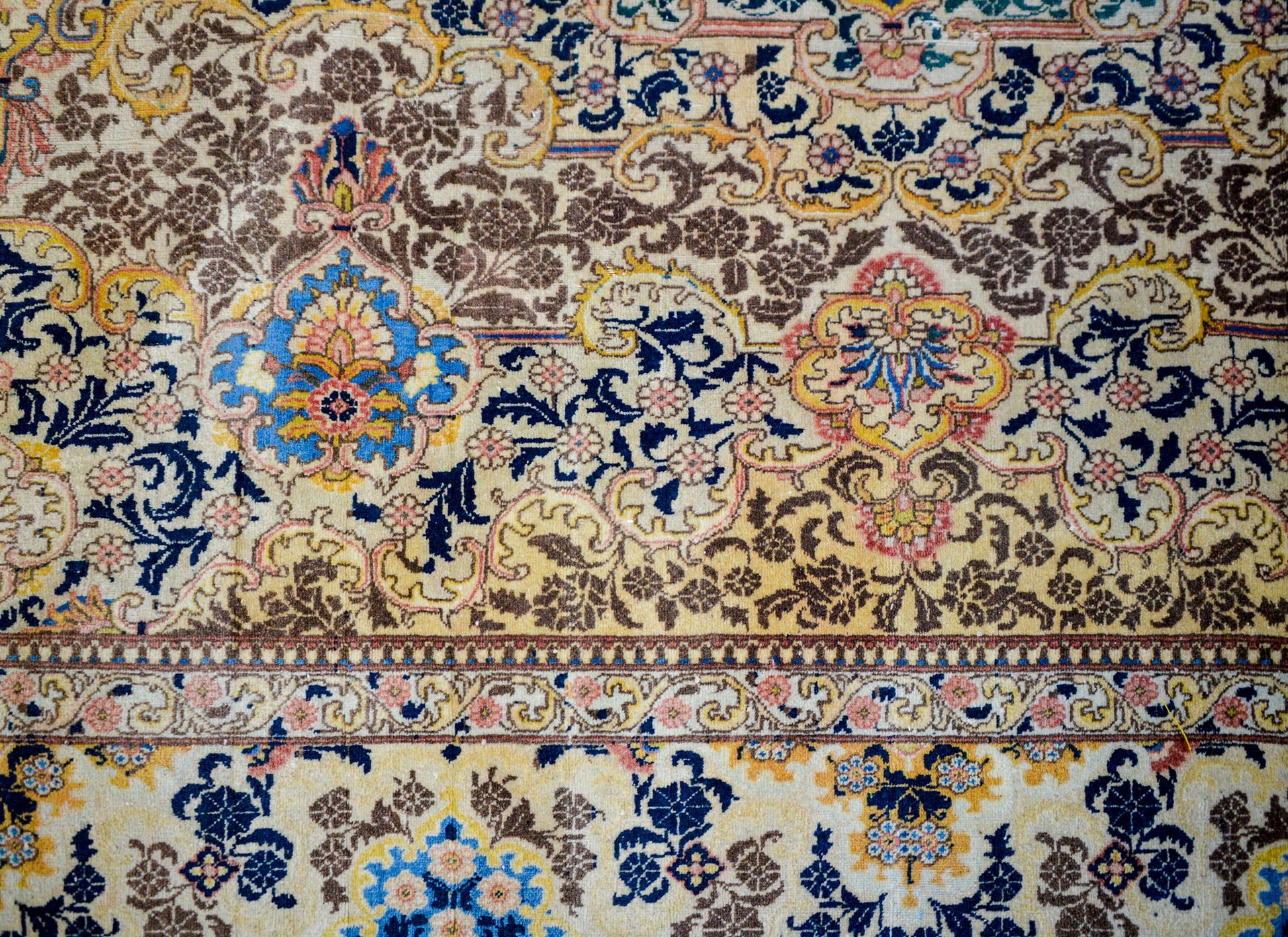 Mesmerizing Early 20th Century Tabriz Rug For Sale