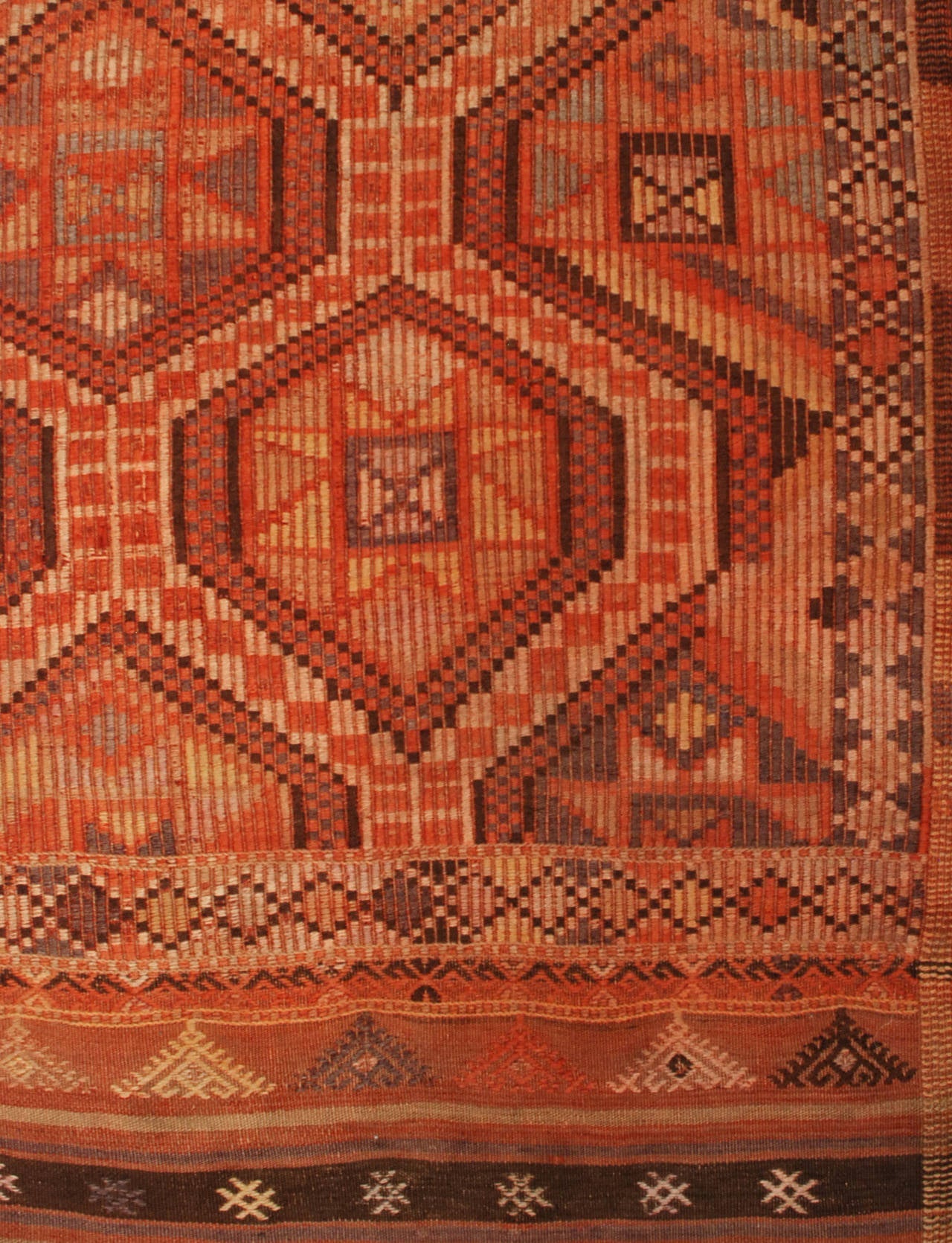 Vintage Verneh Kilim Rug For Sale