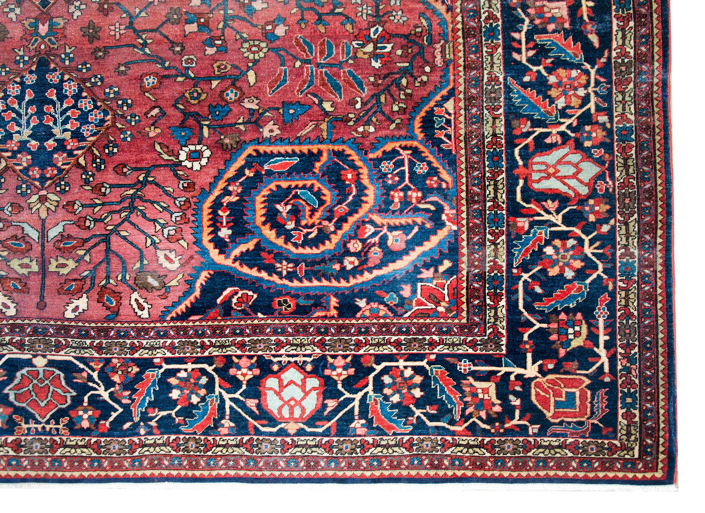 Early 20th Century Persian Sarouk Farahan Rug For Sale
