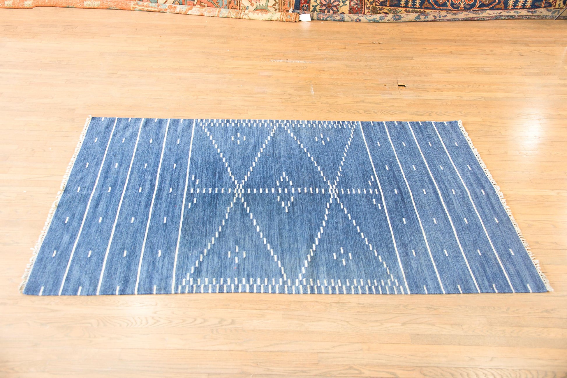 Vintage Indian Kilim Rug For Sale