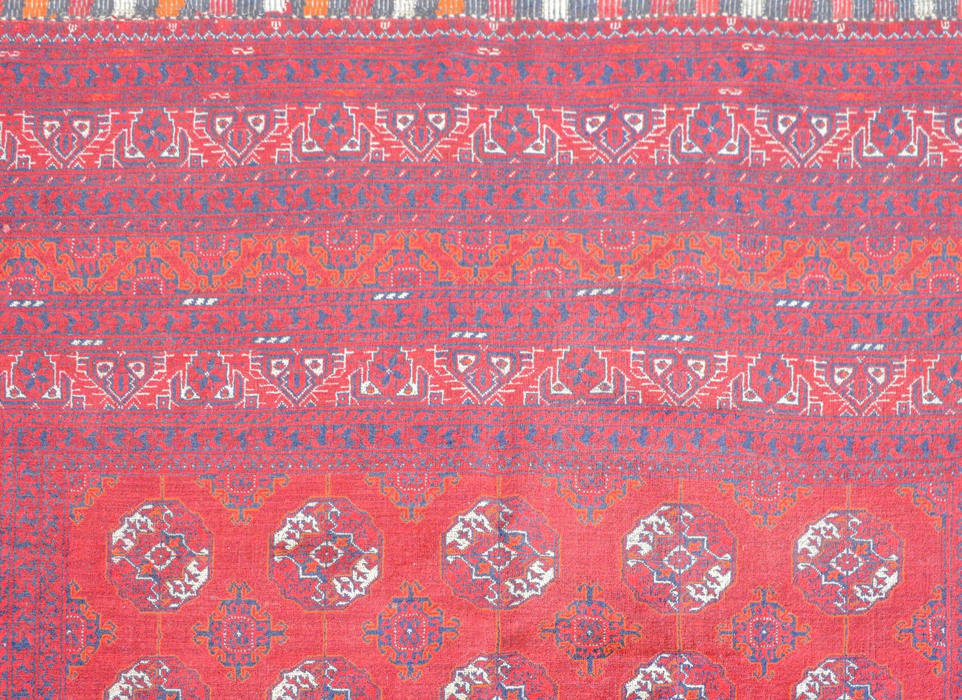 Vintage Afghani Turkoman Rug For Sale