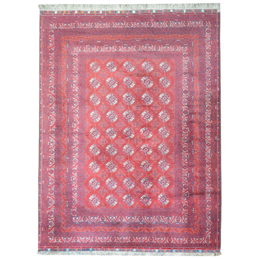 Vintage Afghani Turkoman Rug For Sale