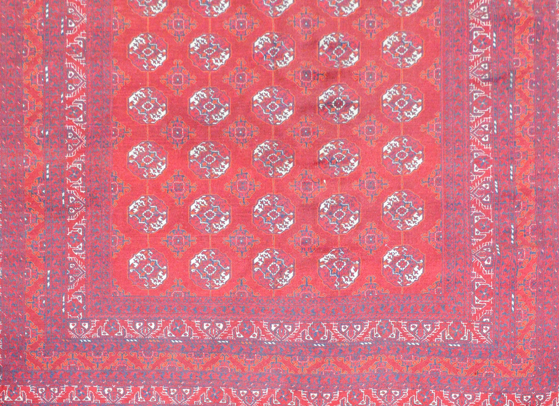 Vintage Afghani Turkoman Rug For Sale