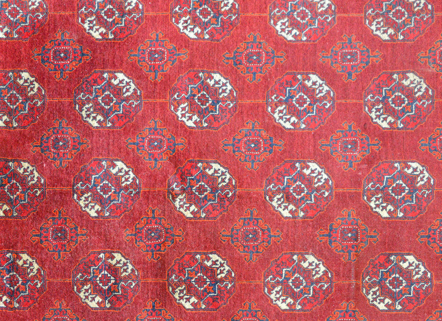 Vintage Afghani Turkoman Rug For Sale