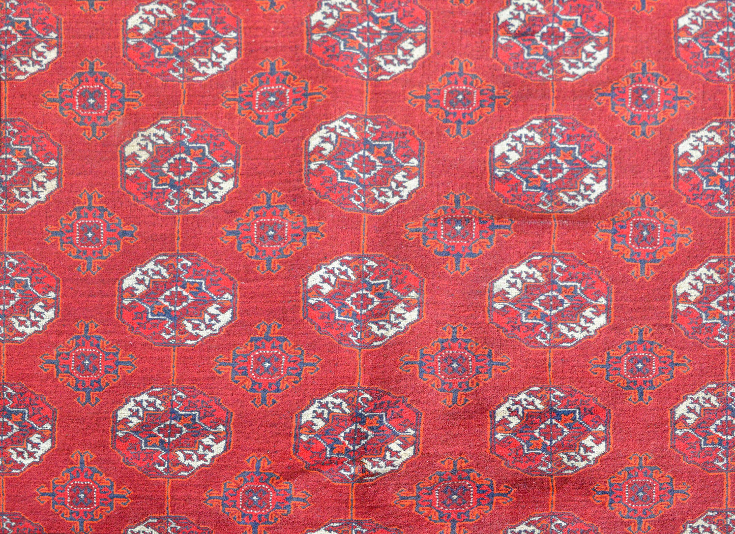 Vintage Afghani Turkoman Rug For Sale
