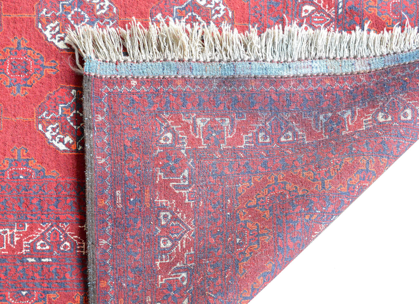 Vintage Afghani Turkoman Rug For Sale