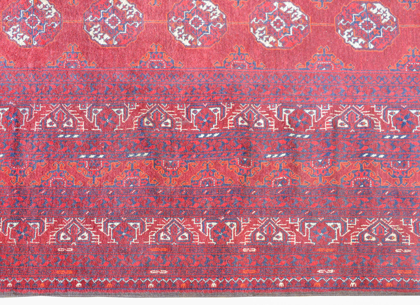 Vintage Afghani Turkoman Rug For Sale