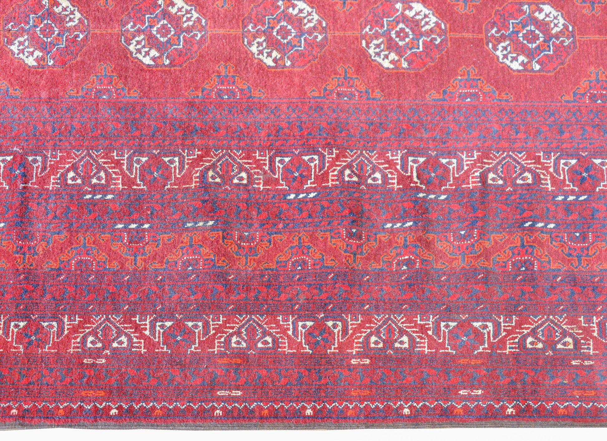 Vintage Afghani Turkoman Rug For Sale