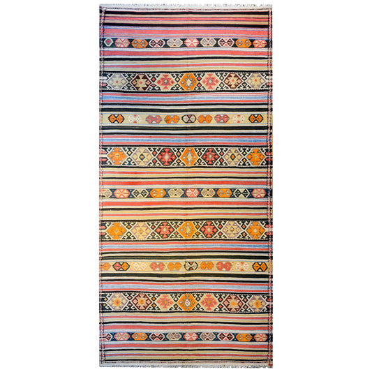 Mid-20th Century Persian Zarand Kilim Runner For Sale