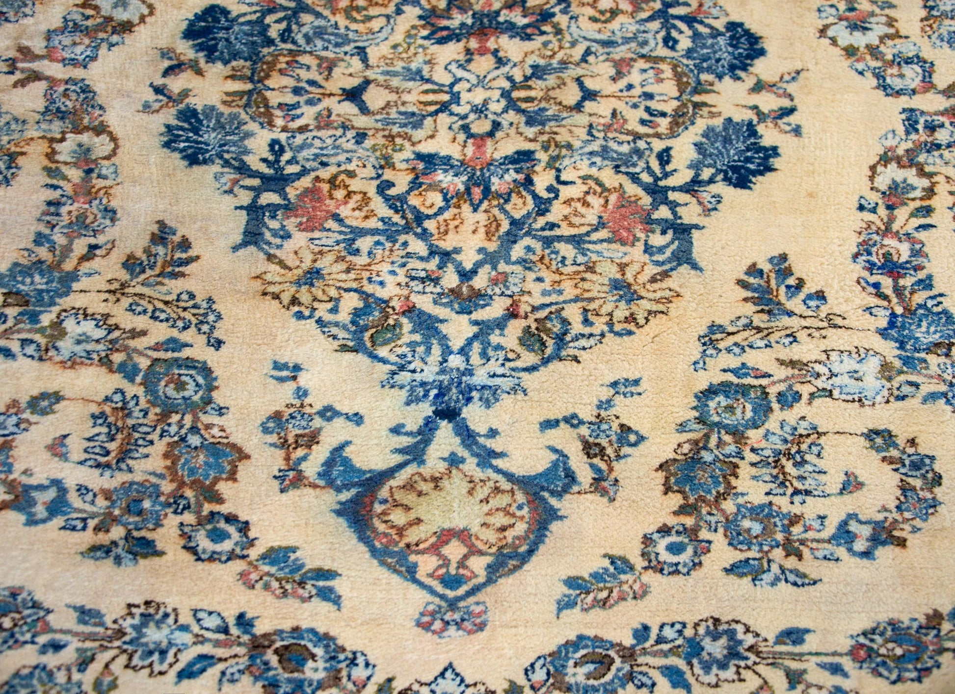 Vintage Persian Kashmir Rug For Sale