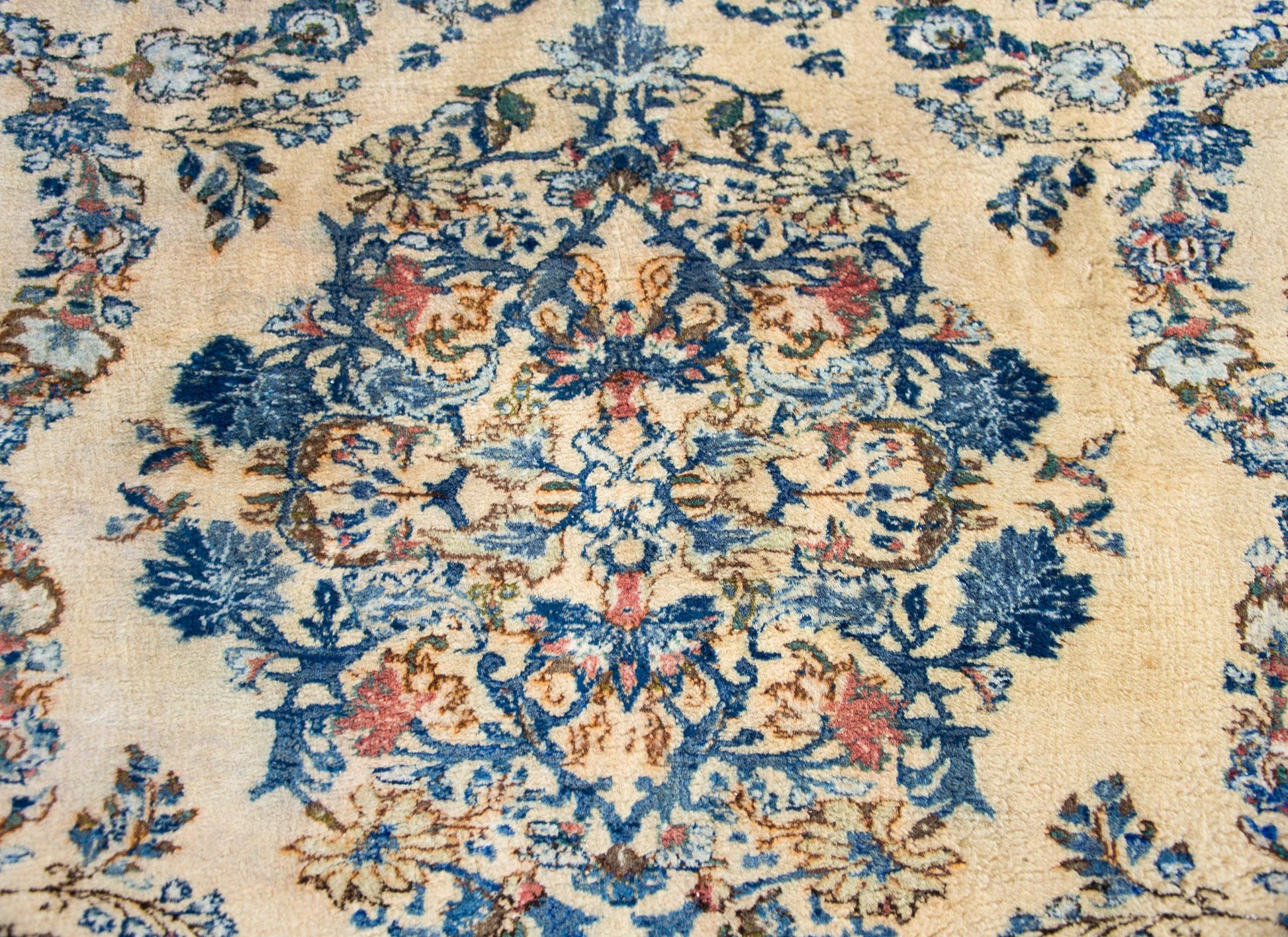 Vintage Persian Kashmir Rug For Sale