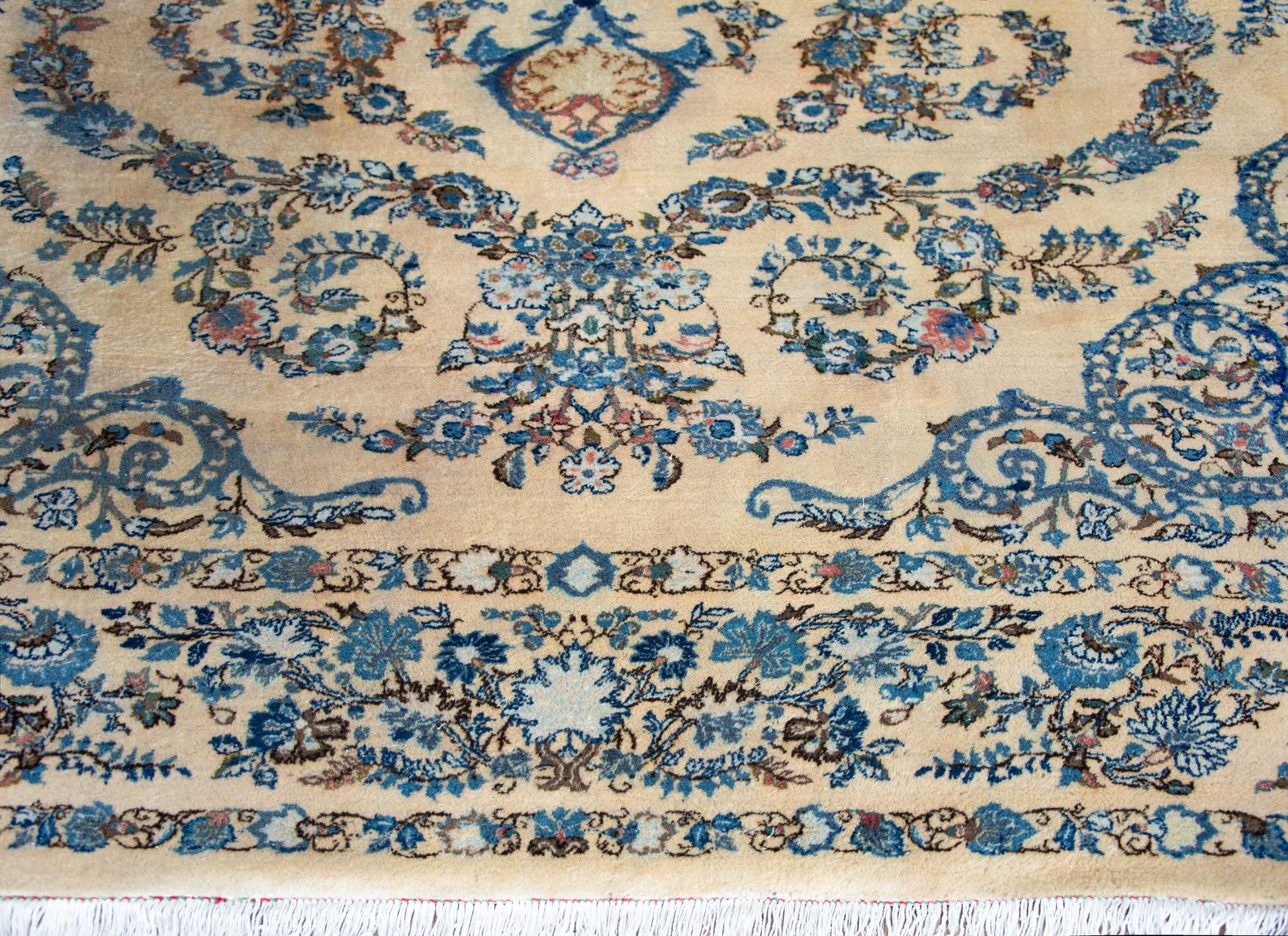 Vintage Persian Kashmir Rug For Sale