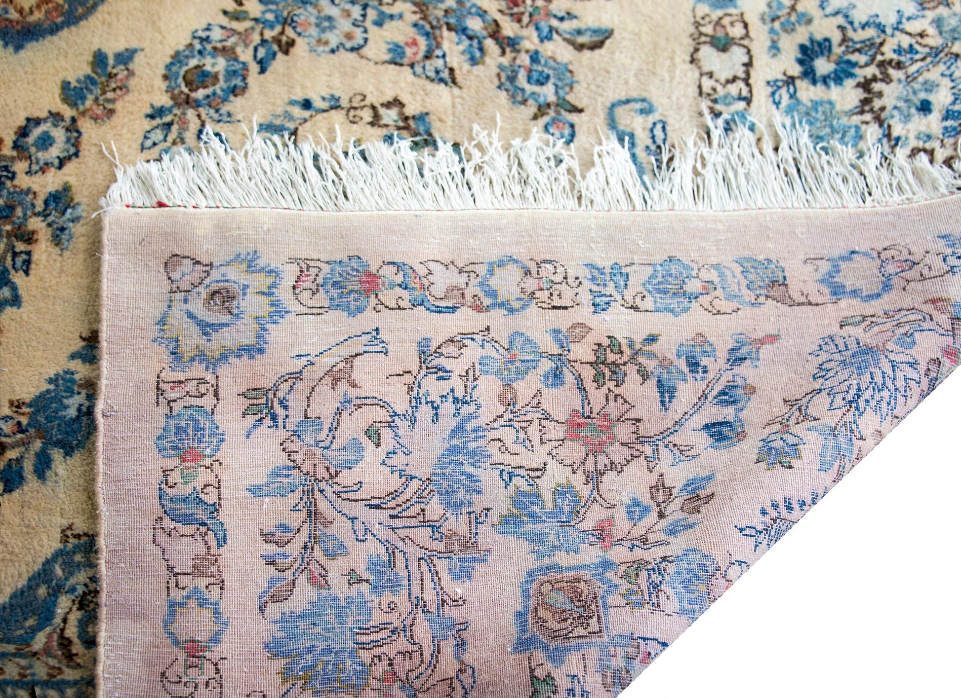 Vintage Persian Kashmir Rug For Sale