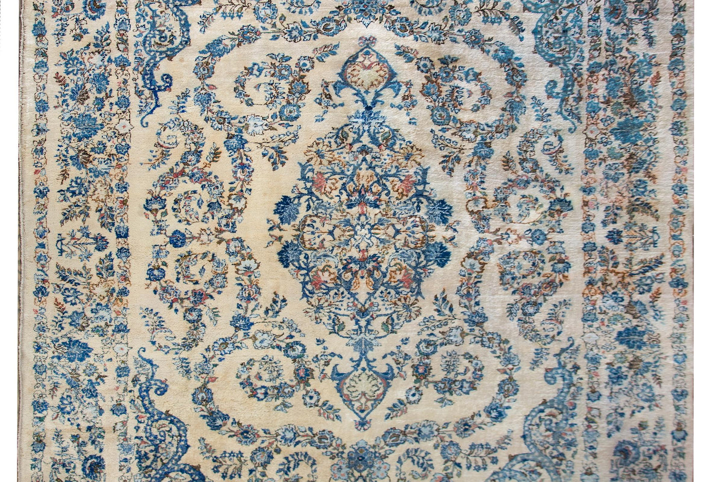Vintage Persian Kashmir Rug For Sale