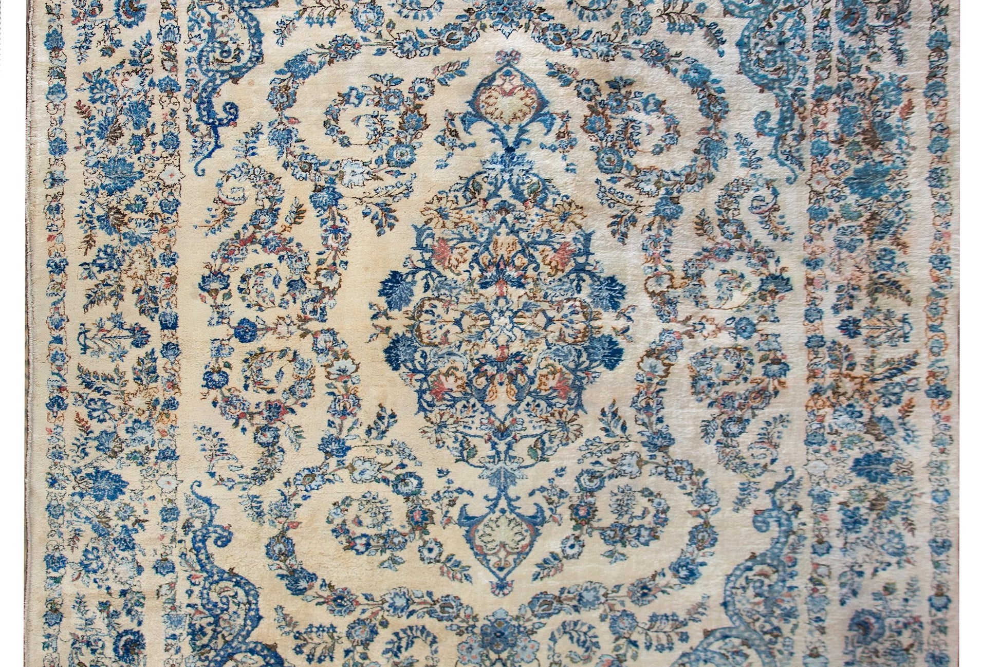 Vintage Persian Kashmir Rug For Sale
