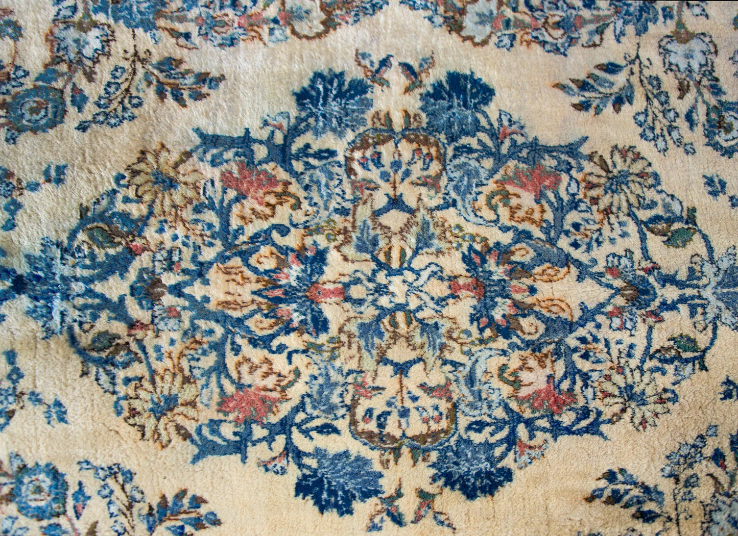 Vintage Persian Kashmir Rug For Sale