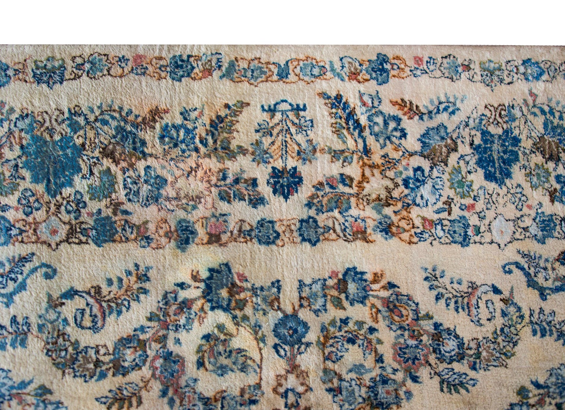 Vintage Persian Kashmir Rug For Sale