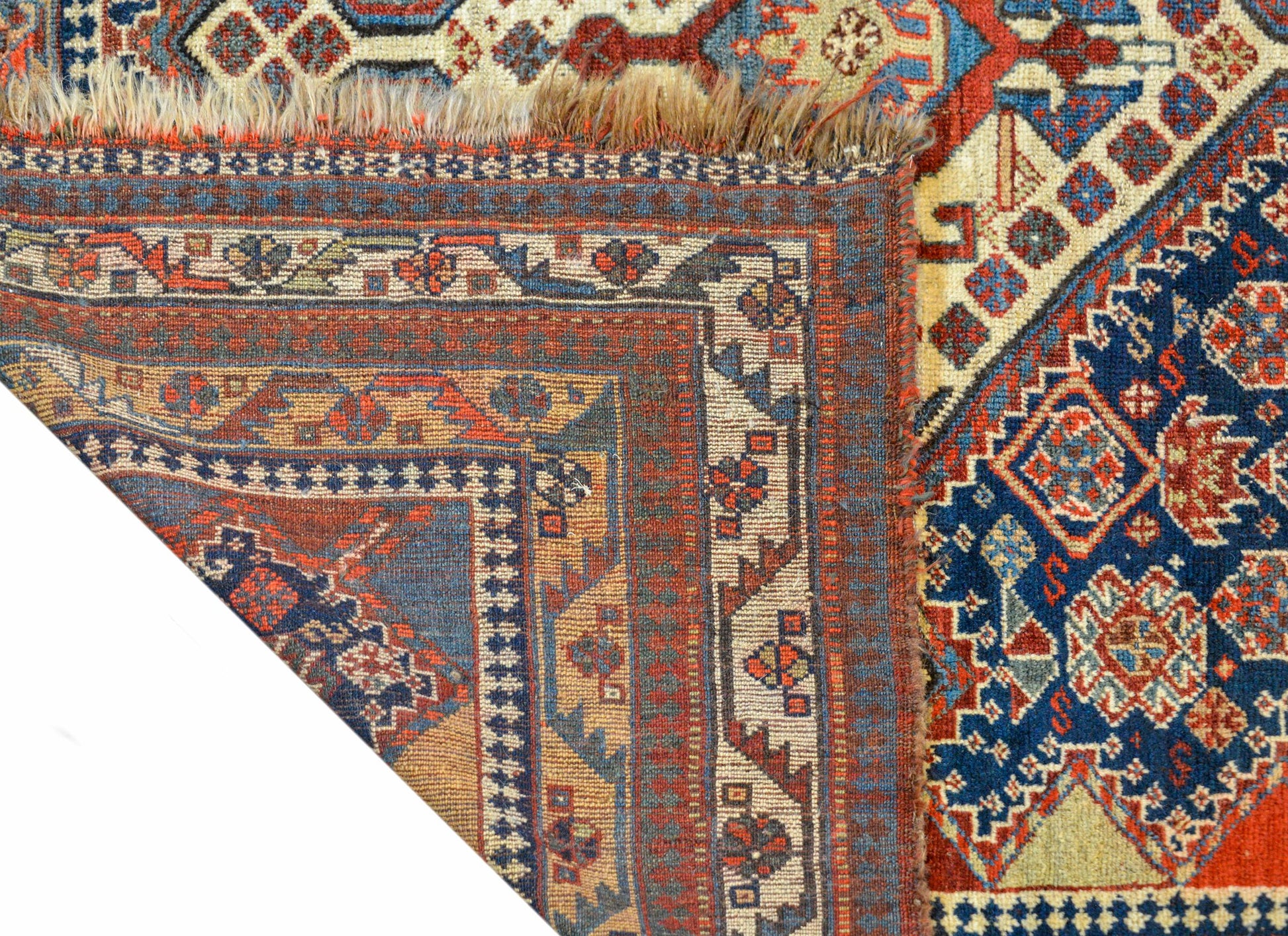 Extraordinary Early 20th Century Ghashgaei Rug For Sale
