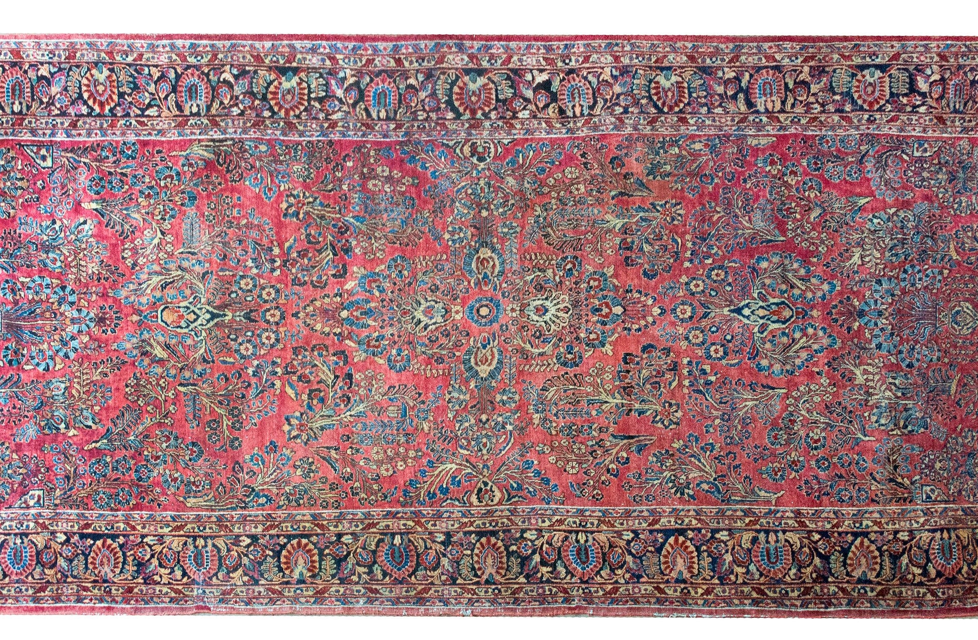 Early 20th Century Persian Sarouk Rug For Sale