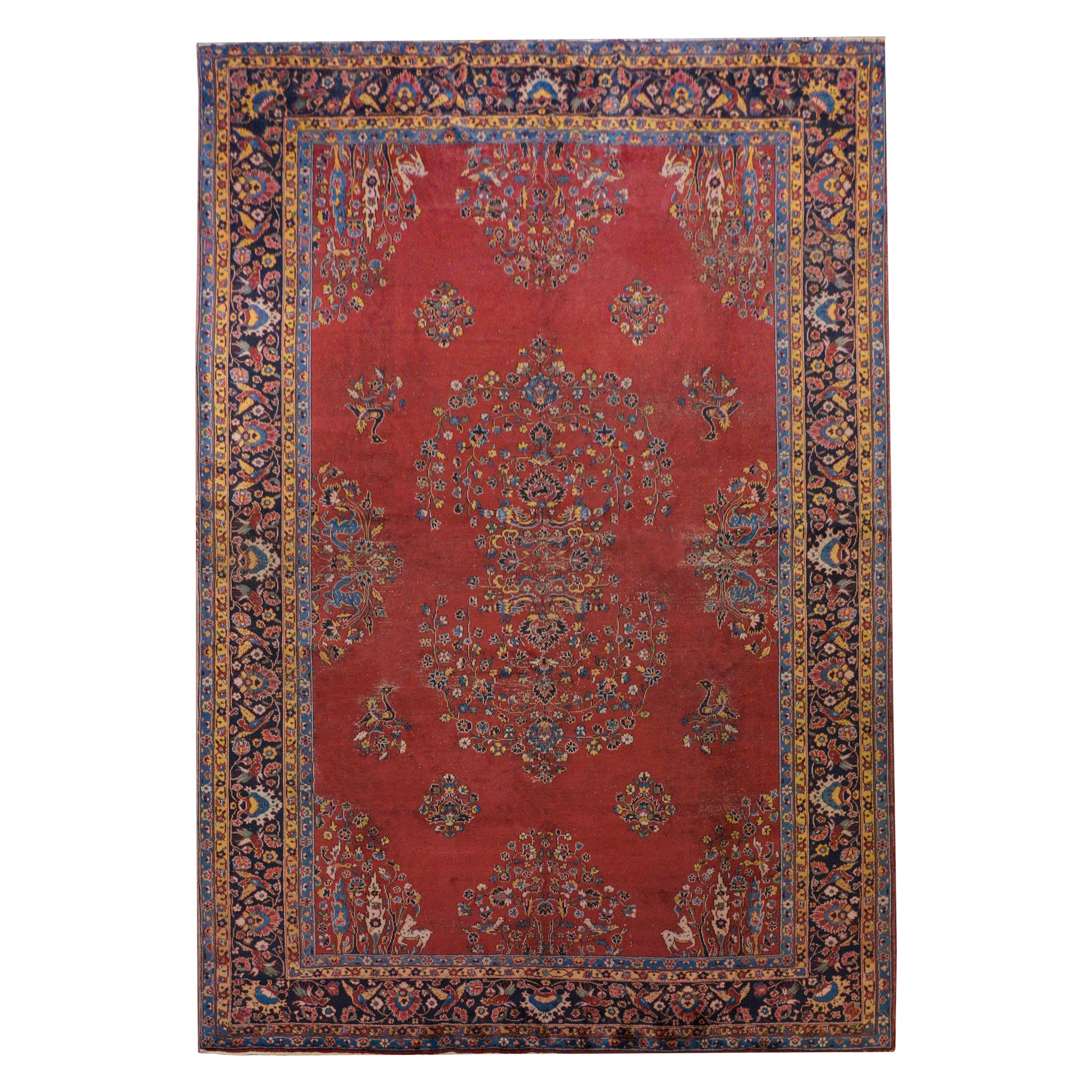 Extraordinary Early 20th Century Turkish Sparta Rug For Sale