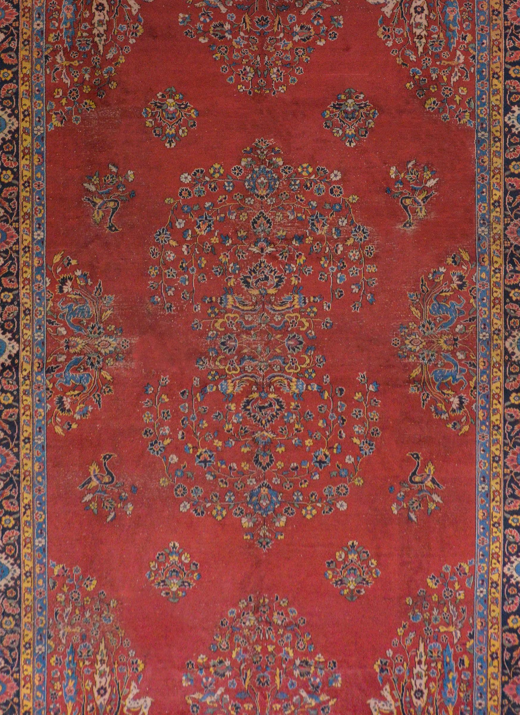 Extraordinary Early 20th Century Turkish Sparta Rug For Sale