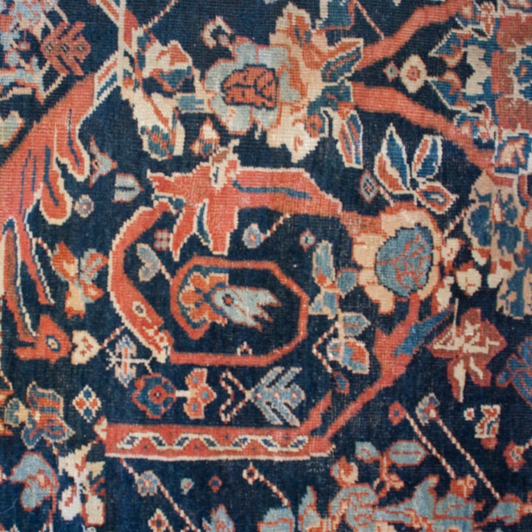 19th Century Sultanabad Carpet For Sale